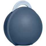 Bibs Baby Blue / Steel Blue Colour Napp Round Latex & Napp Case Mini