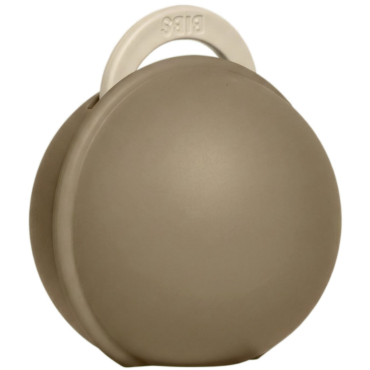 Bibs Vanilla / Dark Oak Colour Napp Round Latex & Napp Case Mini