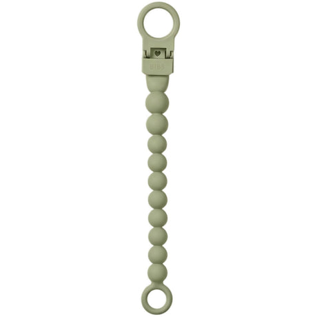Bibs Sage Napp Clip Beaded