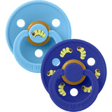 Bibs Breeze / Sonic Studio Colour Napp Caterpillar Mix 2 Pack Latex Round