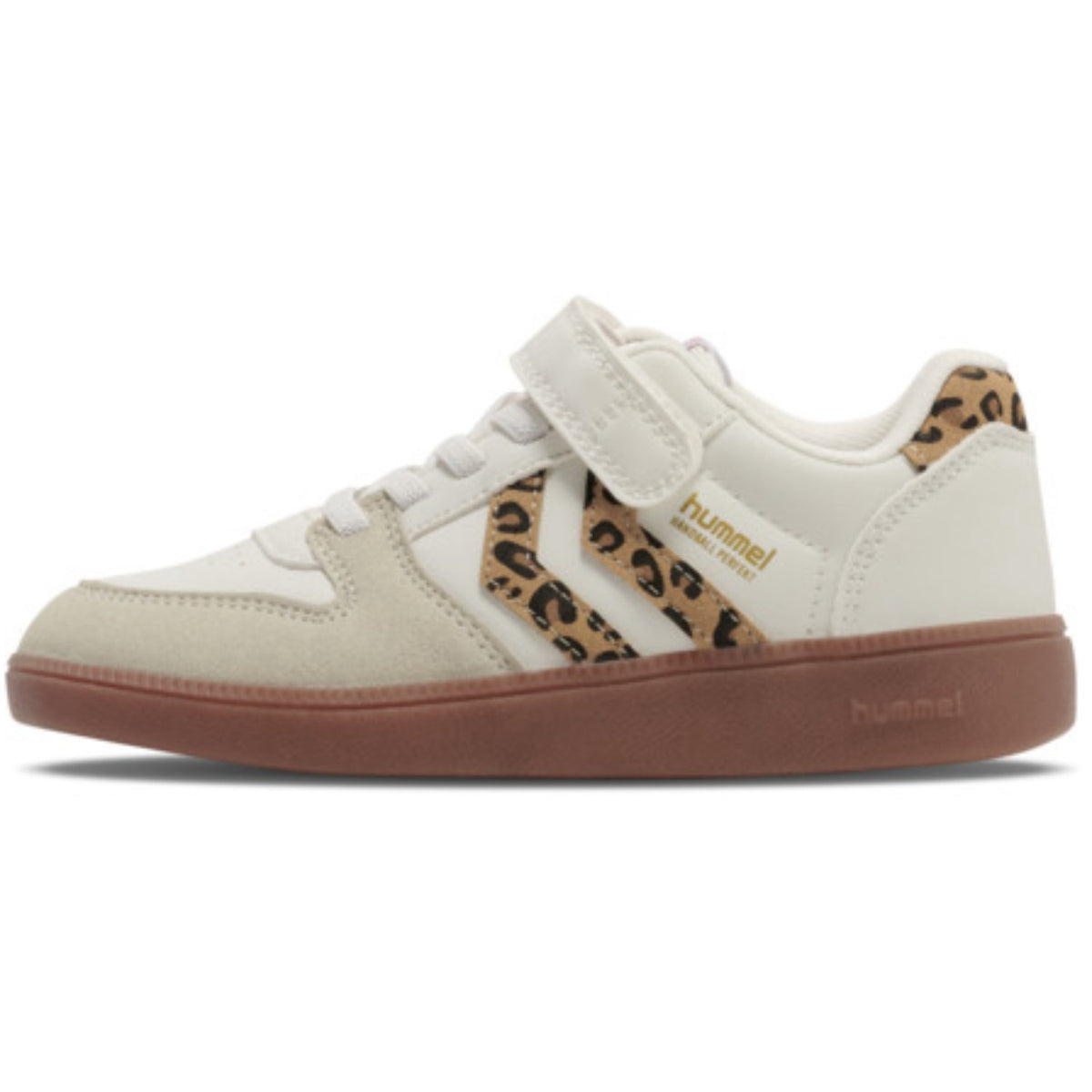 Hummel Bright White/Java/Cornstalk Handball Perfekt Sp Jr Sneakers
