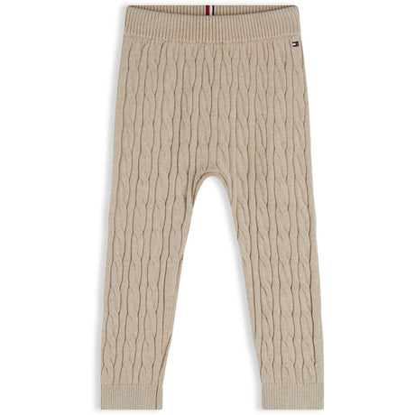 Tommy Hilfiger Gentle Gold Heather-Beige Cable Byxor