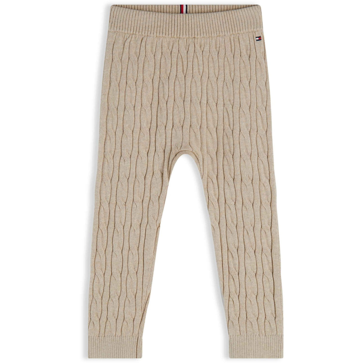 Tommy Hilfiger Gentle Gold Heather-Beige Cable Byxor