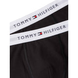 Tommy Hilfiger Black / Black-Orange 2-Pack Bomull Trunk