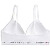 Tommy Hilfiger White-White Bomull Fixed Foam BH