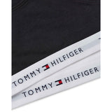 Tommy Hilfiger White / Black-Orange 2-Pack Bomull Bralette