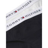 Tommy Hilfiger White / Black-Orange 2-Pack Bomull Bikini