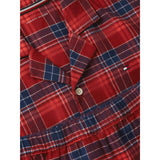 Tommy Hilfiger Check Global Stp Medium Red-Red Flannel Pj Sett