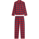 Tommy Hilfiger Check Global Stp Medium Red-Red Flannel Pj Sett