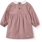 COPENHAGEN COLORS Winter Rose Check Comb. Checkered Romper Klänning M/ Krage