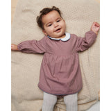 COPENHAGEN COLORS Winter Rose Check Comb. Checkered Romper Klänning M/ Krage