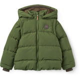 COPENHAGEN COLORS Dk. Green 2 I 1 Puffer Jacka M/ Removable Ärmar