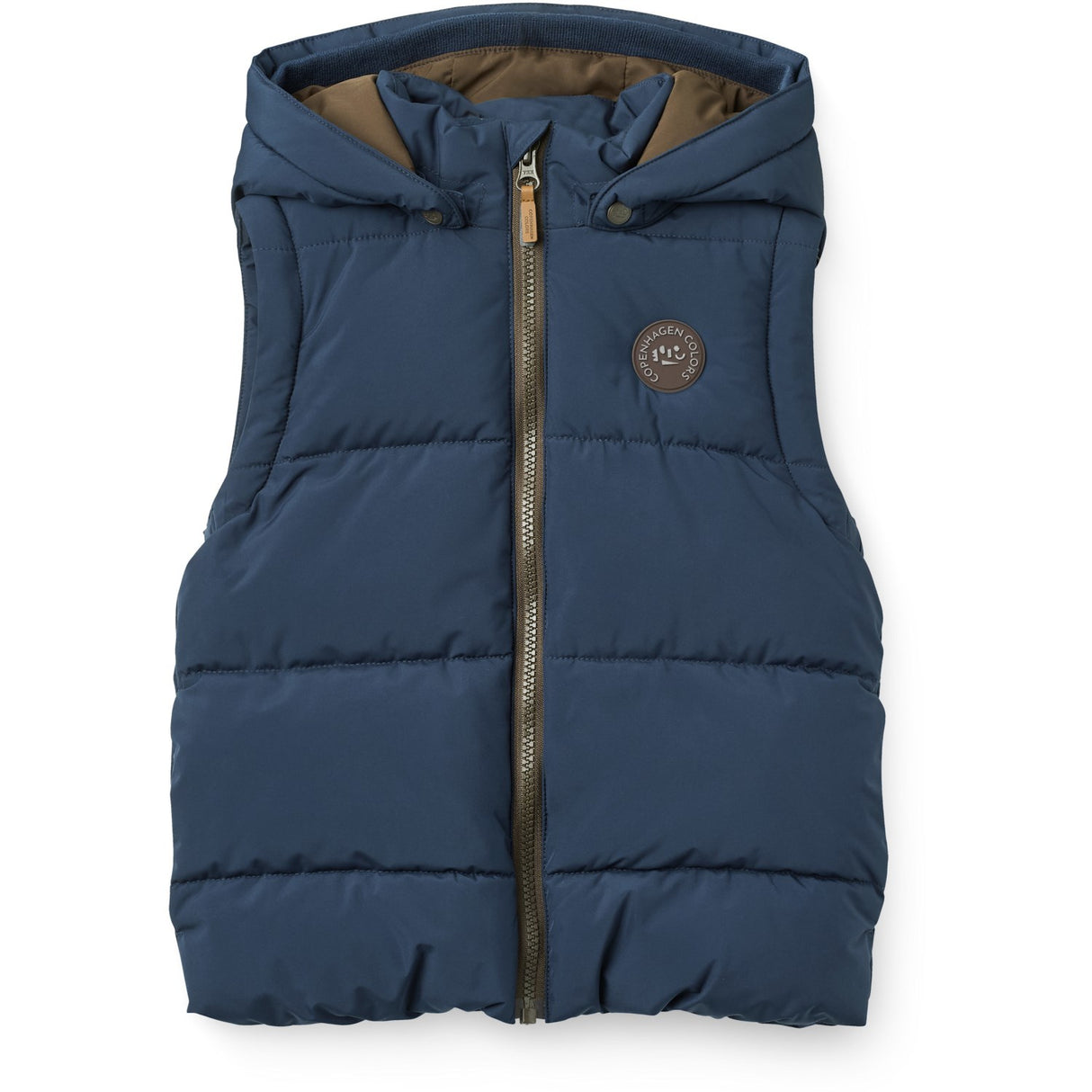 COPENHAGEN COLORS Navy 2 I 1 Puffer Jacka M/ Removable Ärmar