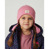 COPENHAGEN COLORS Navy Flower Aop 2 I 1 Puffer Jacka M/ Removable Ärmar