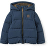 COPENHAGEN COLORS Navy 2 I 1 Puffer Jacka M/ Removable Ärmar