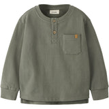 Lil'Atelier Mulled Basil Nmmsoleima Ls Loose Sweat Lil