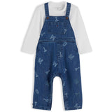 Tommy Hilfiger Denim Medium 01-Blue Denim Dungaree Sett