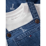 Tommy Hilfiger Denim Medium 01-Blue Denim Dungaree Sett