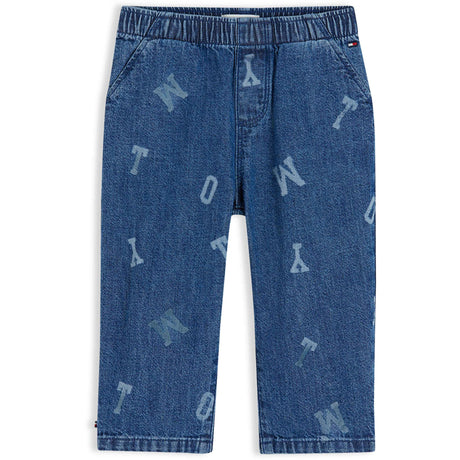 Tommy Hilfiger Denim Medium 01-Blue Pull On Denim Pant