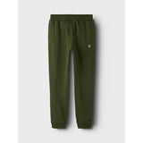 Name It Rifle Green Nkmflo Sweat Byxor Bru Noos
