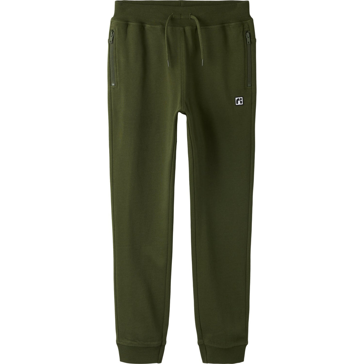 Name It Rifle Green Nkmflo Sweat Byxor Bru Noos