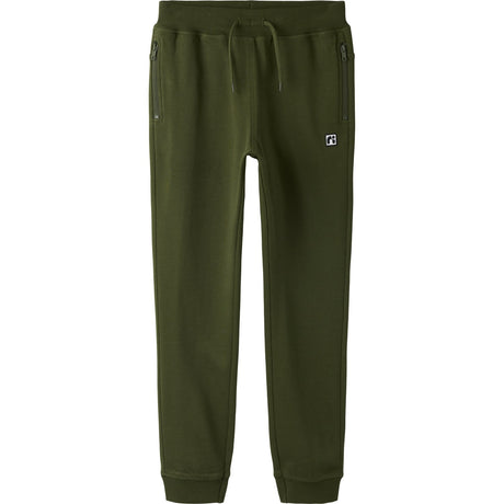 Name It Rifle Green Nkmflo Sweat Byxor Bru Noos