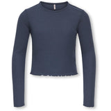 kids ONLY Ombre Blue Kognella L/S O-Neck Topp Jrs Noos