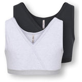 kids ONLY Super Light Grey Melange Koglola 2-P Vändbar Logo Topp Acc Noos