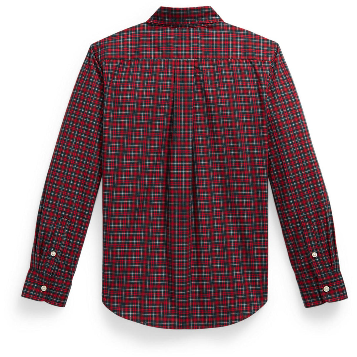 Polo Ralph Lauren #B7457 Red Green Multi Sport Skjorta