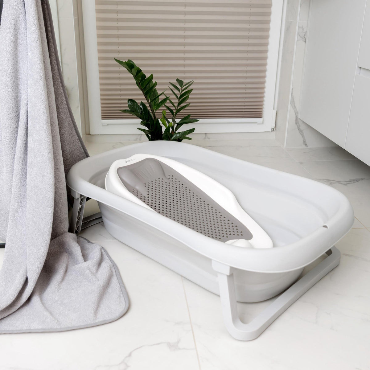 Tinynord Grey Foldbar Badekar Plats