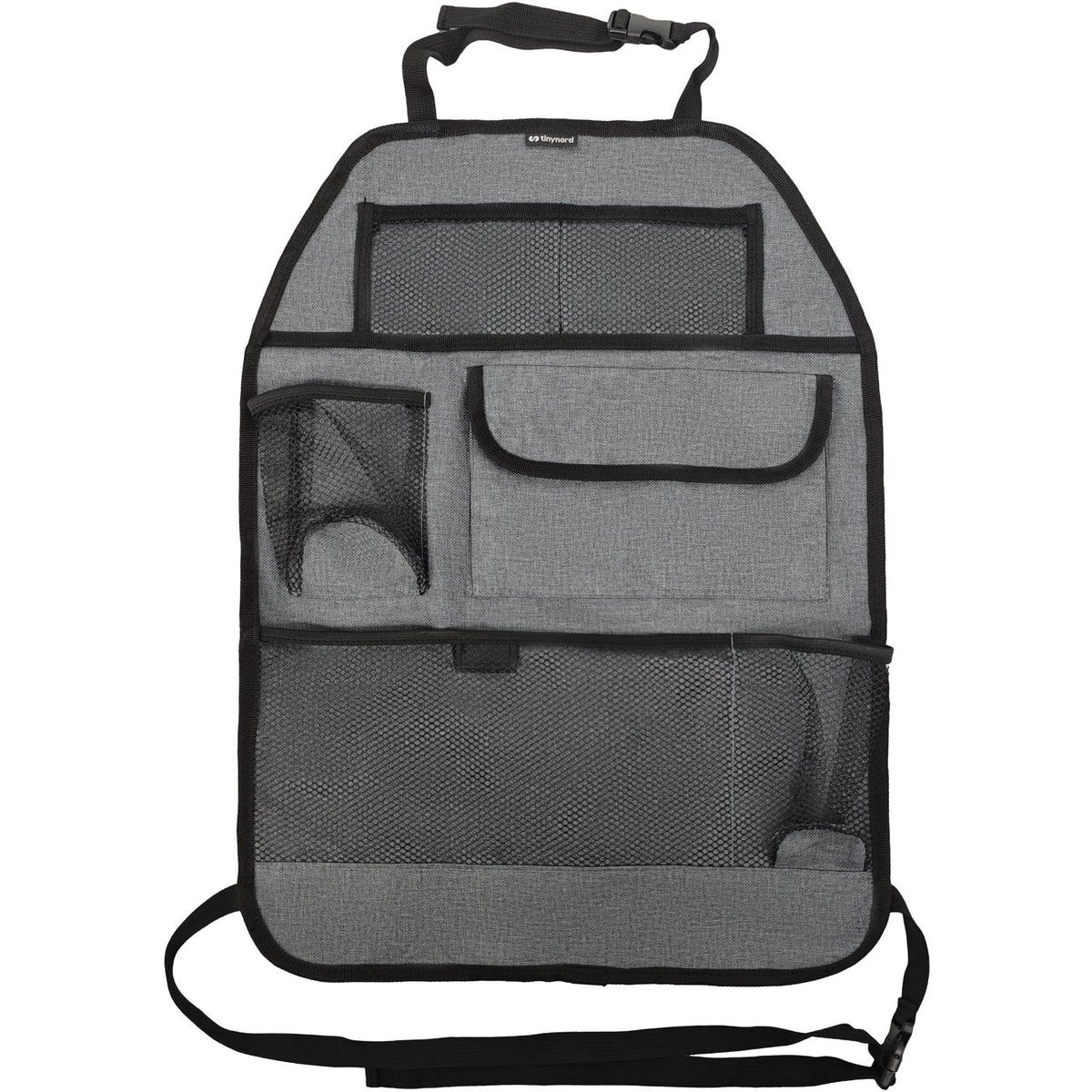 Tinynord Grey Bil Back Plats Multipocket Organiser