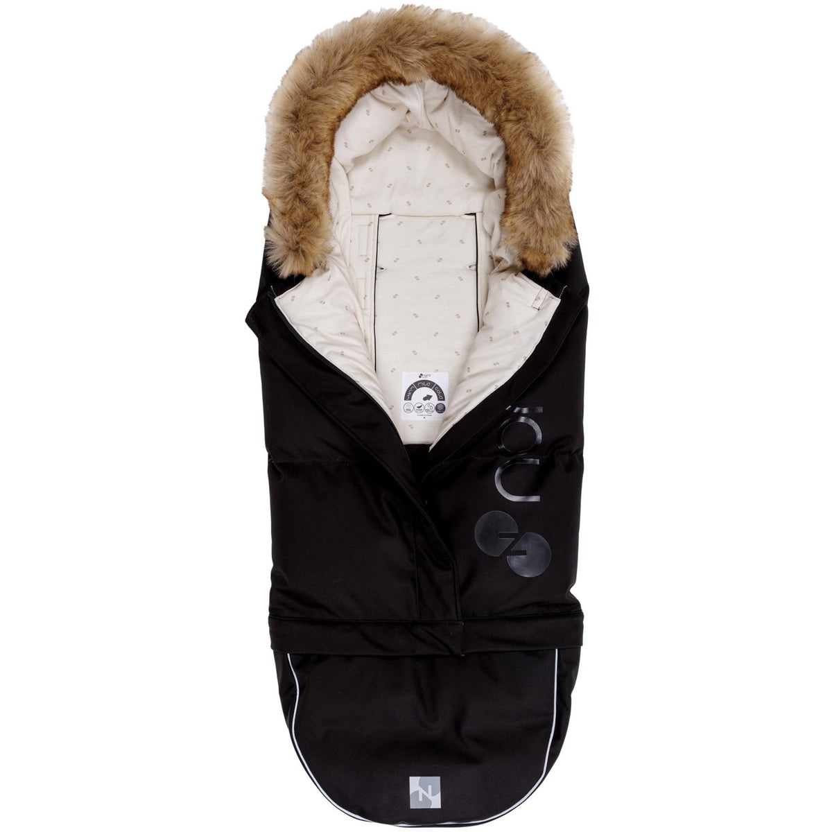 Nordbaby Black Åkpåse Max
