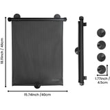Tinynord Black Bil Window Rollershade
