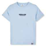 Mads Nørgaard Cashmere Blue Printed Tee Thorlino Hardware Tee