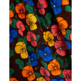 Mini Rodini Multi Violas AOP Velour Klänning
