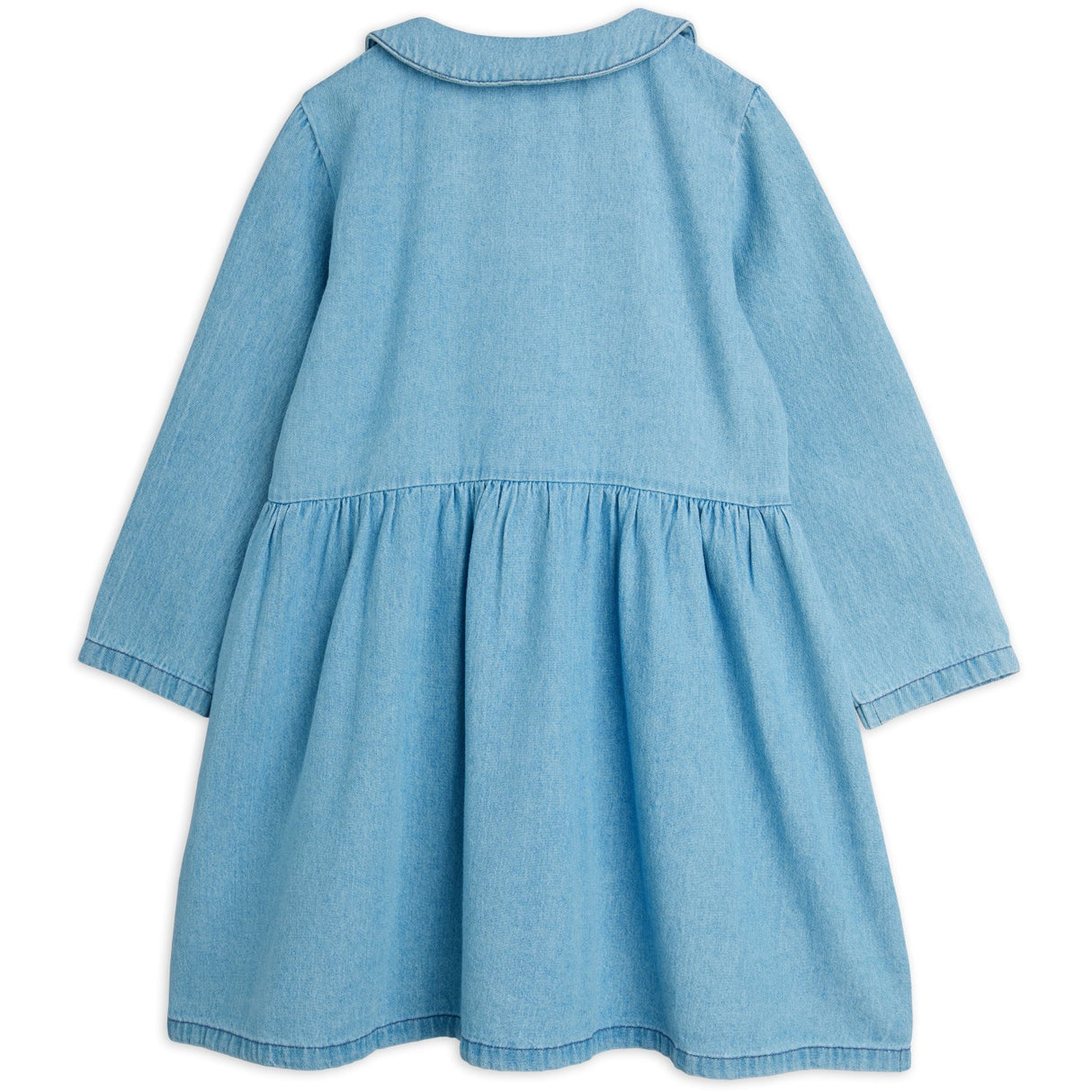 Mini Rodini Blue Lw Denim Rabbit Sp Woven Klänning