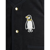 Mini Rodini Black Penguin Patch Microfleece Väst