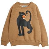 Mini Rodini Brown Panther Sp Melange Sweatshirt