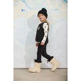 Mini Rodini Black Penguin Patch Microfleece Väst