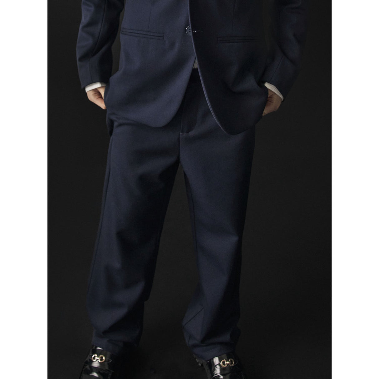 Name It Navy Blazer Nkmrovamel Byxor Noos