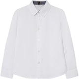 Name It Bright White Nkmnewsa Ls Skjorta Noos