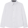 Name It Bright White Nkmnewsa Ls Skjorta Noos