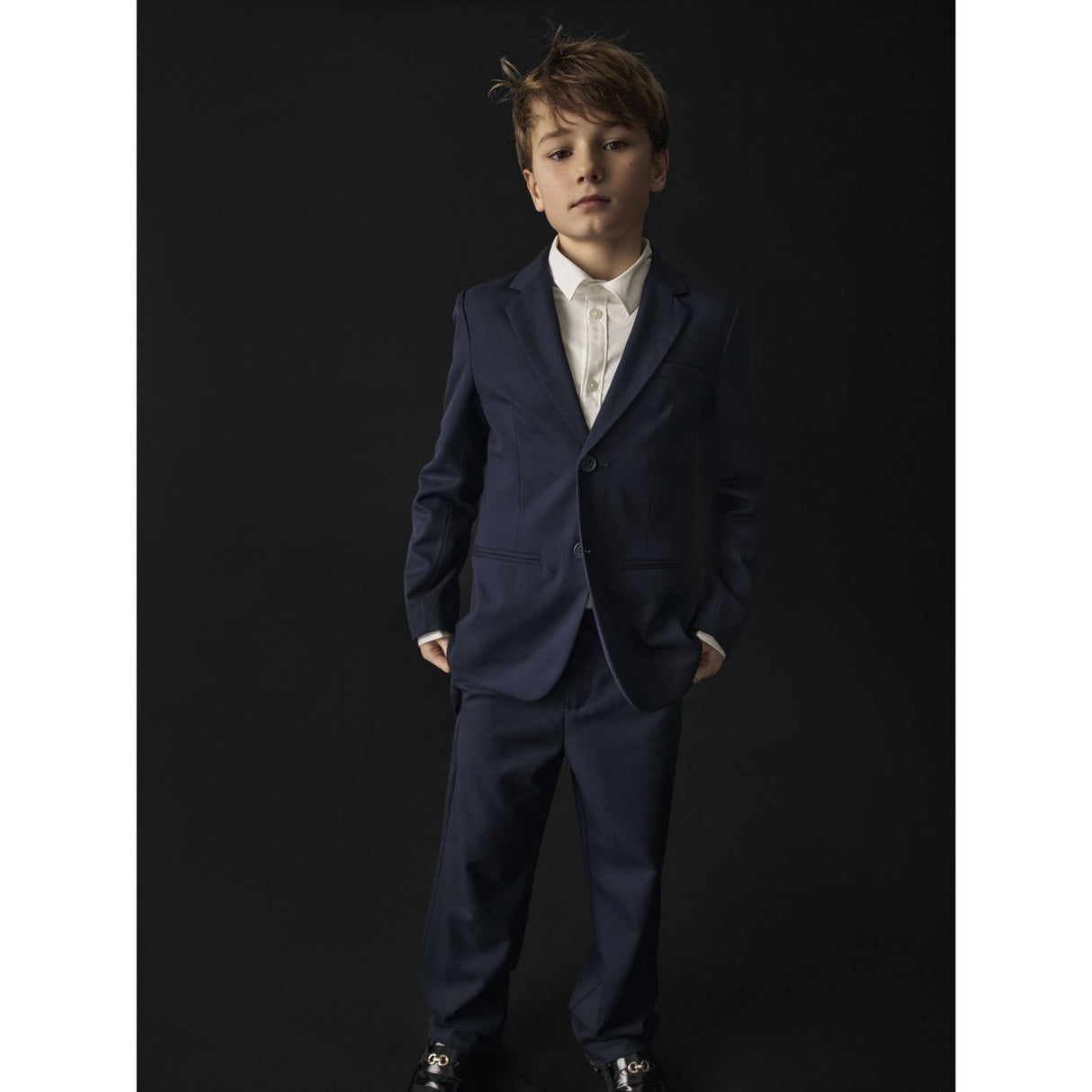 Name It Navy Blazer Nkmrovamel Byxor Noos