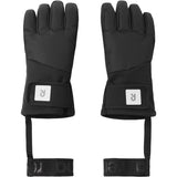 Reima Black-Black Hanskas Handskar