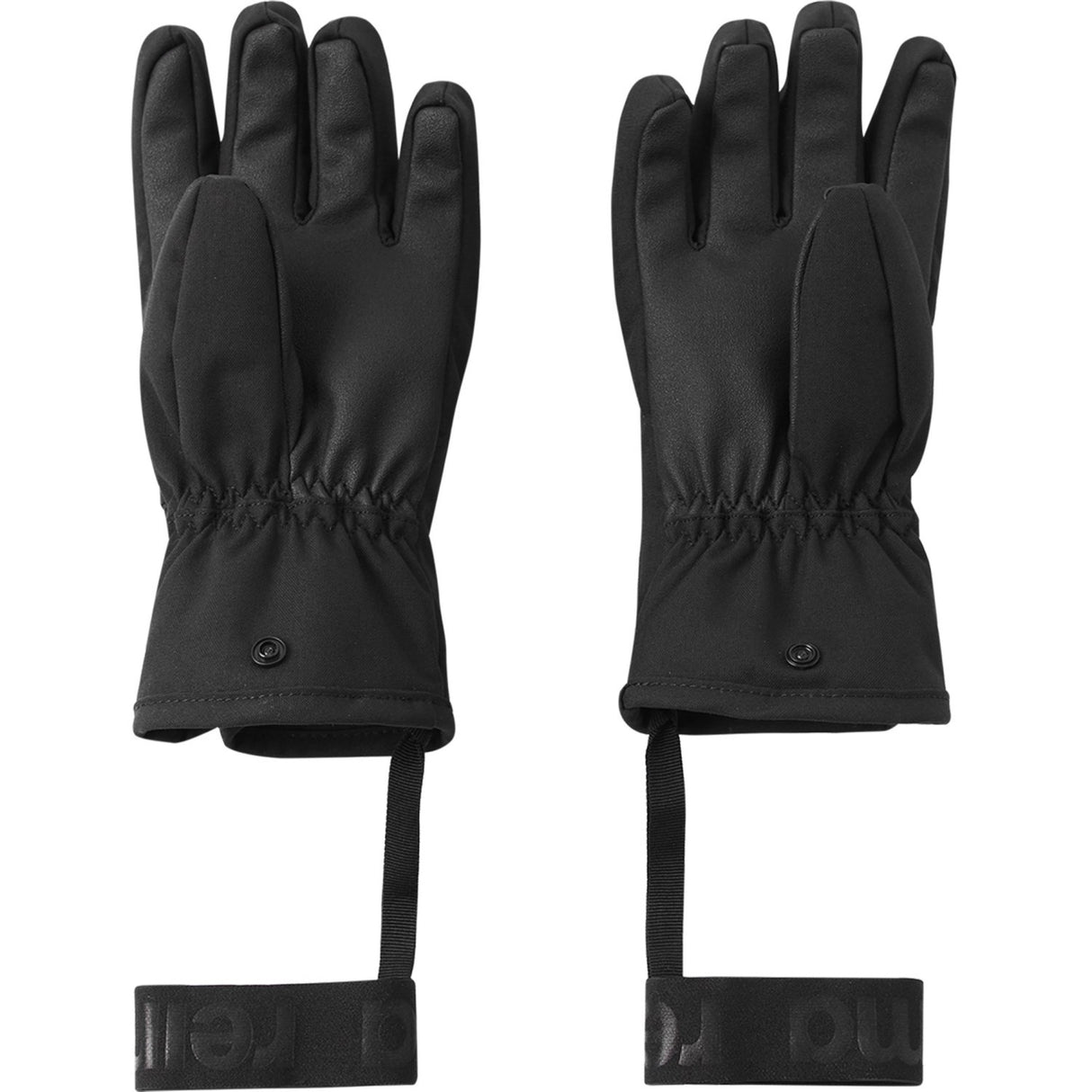 Reima Black-Black Hanskas Handskar