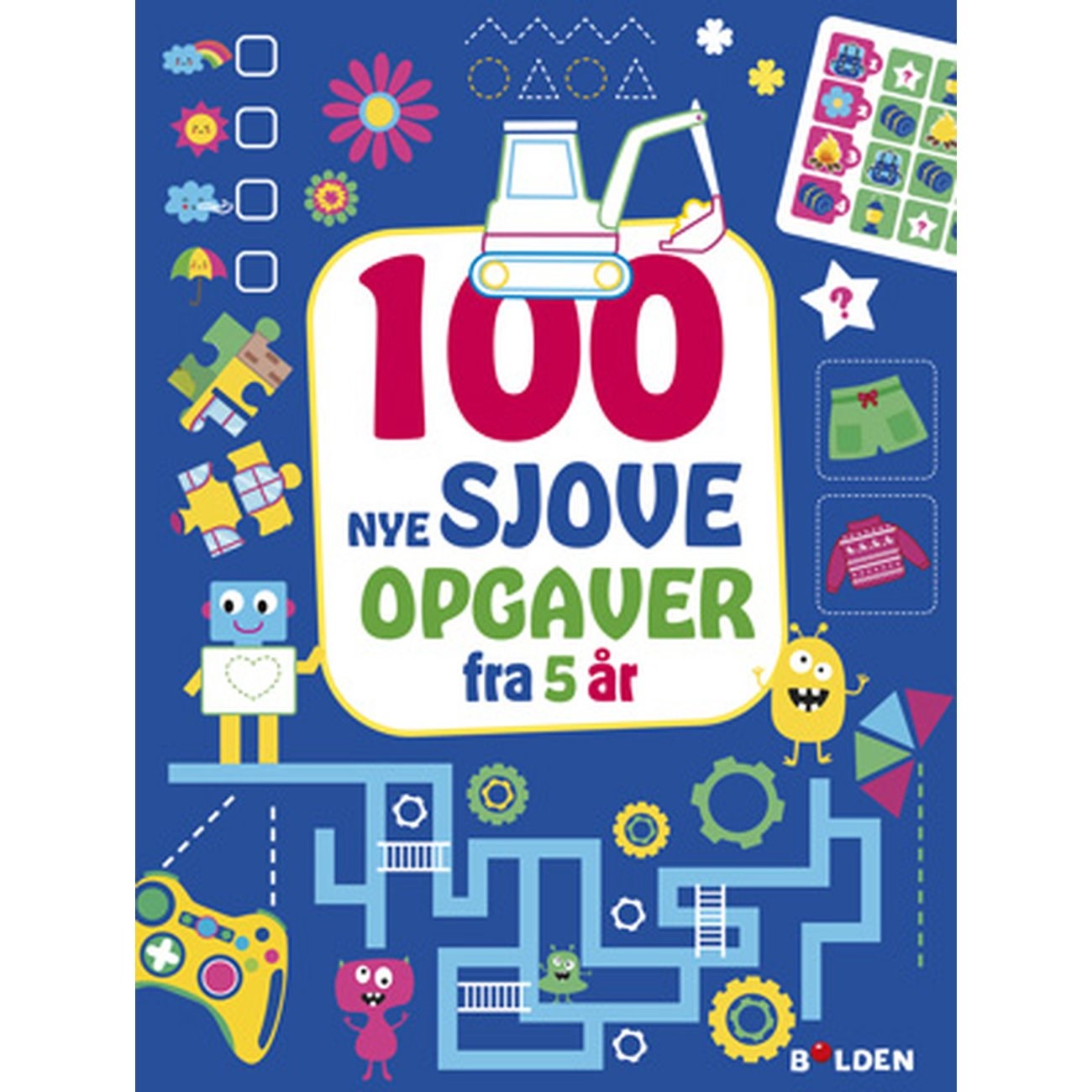 Bolden 100 Nye Sjove Opgaver - Fra 5 År