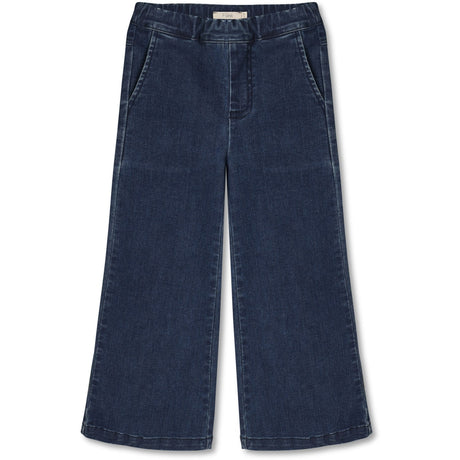 Fliink Dark Denim Blue Rocky Flare Denim Byxor