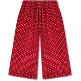 Fliink Red Bud Dot Dolly Dot Ruffle Byxor