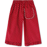 Fliink Red Bud Dot Dolly Dot Ruffle Byxor