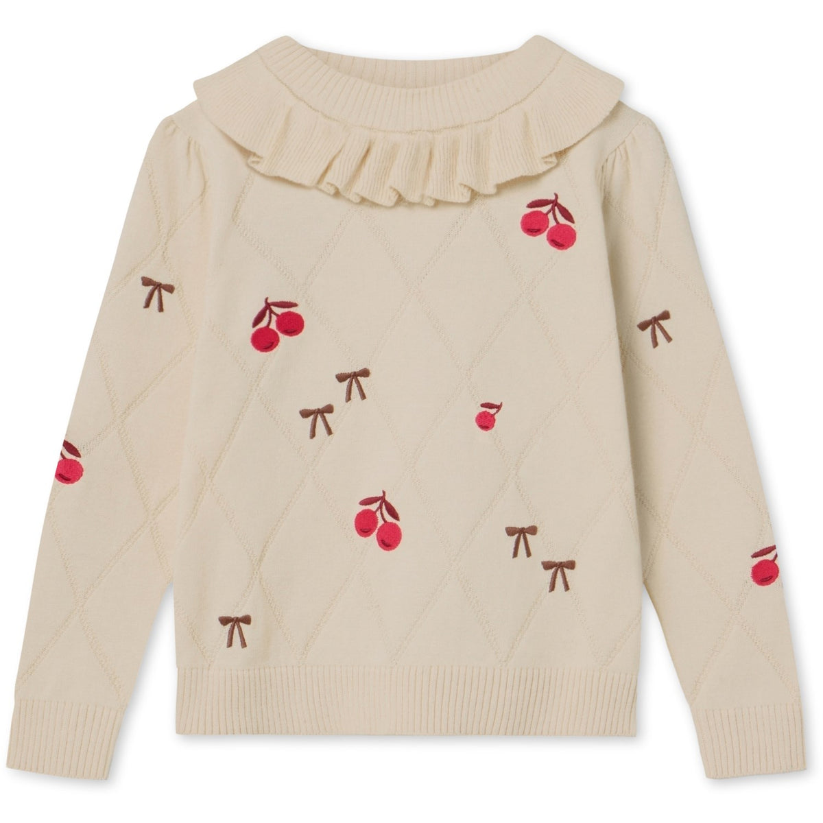 Fliink Sandshell Nova Embr. Ruffle Pullover